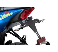 Puig License Support 9958N Black for Suzuki GSX-S125 17'-18', Suzuki GSX-R125 17'-18'