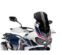 Puig Black Adjustable Sport Screen With Support Honda Africa Twin CRF1000L 16-19