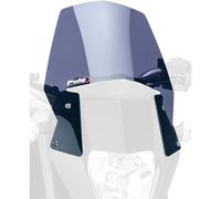 Puig 6009H Naked New Generation Sport sporty and aerodynamic in 3 mm acrylic with raised design that improves protection and maintains wide visibility, Smoke