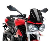 Puig Windshield Naked New Generation Sport 9999N for Triumph Street Triple S 17'-19'