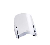 Puig 5893W Carenabris T.S. exhaust protector with silicone base and rollers for impact absorption and sliding in falls, Transparent