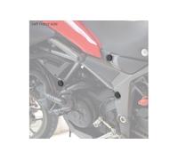 Puig Chassis Caps Black 9636N for Ducati Multistrada 1200/S 15'-17'