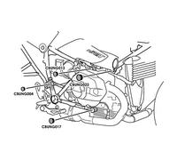 Puig Chassis Caps Black 9664N