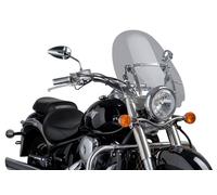"Puig Chopper screen ""LARGE"" DAYTONA, BRACKET SET, CLEAR"