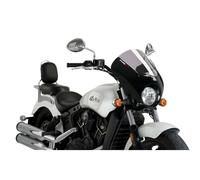 PUIG CUPOLINO SEMICARENATO DARK NIGHT PER INDIAN SCOUT 21-25 FUME CHIARO