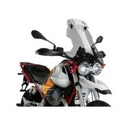 Puig 21442h Touring Deflector Moto Guzzi V85 Windshield Silver