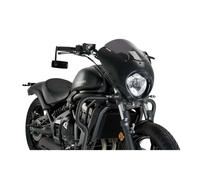 PUIG Dark Night Semi-Carinato Windshield Kawasaki Vulcan S 21-25 Dark Smoke
