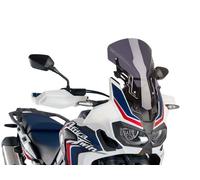 Puig Dk Smoke Adjustable Sport Screen & Support Honda Africa Twin CRF1000L 16-19