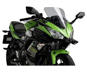 Puig Downforce Winglet Side Spoiler NINJA 650 2017- BLACK