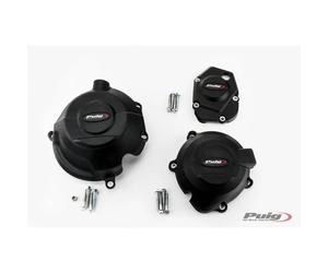 PUIG Engine Case Protector For Kawasaki Z900 2017-2019 Black 20135N