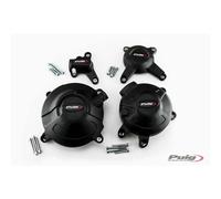 PUIG Engine Cowl Protection For YAMAHA MT-09 Sport Tracker 13-16 Black