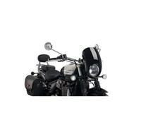 PUIG Fairing Semicarenato Anarchy Triumph Bonneville Speedmaster 25-26 Black