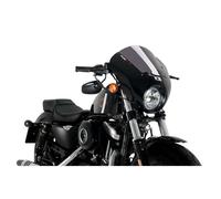 Puig Fairing Semicarenato Dark Night For Harley Cruiser D.SPORTSTER Forty-Eight
