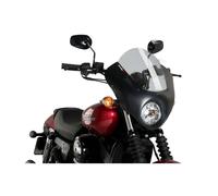 Puig Fairing Semicarenato Dark Night Harley D.STREET 750 XG750 15-21 Smoke Chia