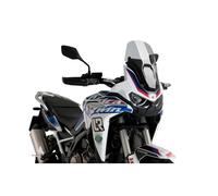 Puig 21397h Sport Honda Crf1100l Africa Twin Windshield Silver
