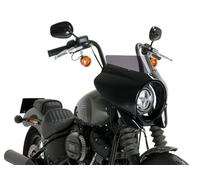 Puig Fairing With Dk Smoke Screen Harley Davidson Softail Street Bob FXBB 21-24
