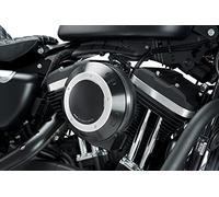 Puig Filter Cover 9993N for HARLEY DAVIDSON SPORTSTER 883 Iron 16'-18', Black