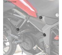 PUIG Frame Cover for Ducati Multistrada 1200/S 15-17 Black MPN 9636N