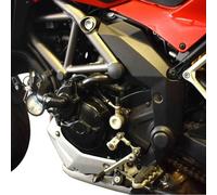PUIG Frame Gripper Fabric For Ducati Multistrada 1200/S 13-14 Black