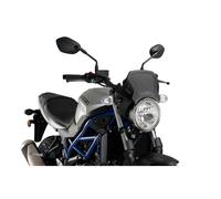 Puig Front Aluminum Fairing Hyosung Aquila GV125S 19-20 Black