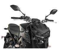 Puig front cover MT-09, 17-20, Matt Black