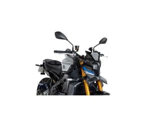 PUIG Front Spoiler Air Deflector Downforce For Yamaha MT-09 2025 Carbon Look