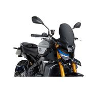 PUIG Front Spoiler Air Deflector for Yamaha MT-09 Y-AMT 24-25 Black