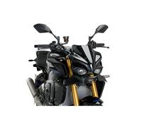 PUIG Front Spoiler For Yamaha MT-10 22-25 Matte Black Downforce