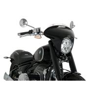 Puig Gloss Black Housing Clear Batwing Sport Screen BMW R 18 2021-2025
