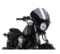 Puig Semi-Faired Windscreen Dark Night For Yamaha XV950/R 14-20 Light Smoke