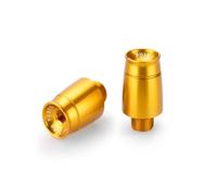 Puig Gold Speed Bar Ends - Short - Aprilia RSV4 Factory 2021-2024