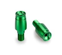 Puig Green Speed Bar Ends - Short - Yamaha TMax 560 2022-2025