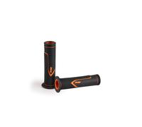 PUIG GRIPS MODEL CORE COLOR ORANGE - Length: 121 mm