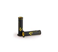 PUIG GRIPS MODEL CORE COLOR YELLOW - Length: 121 mm