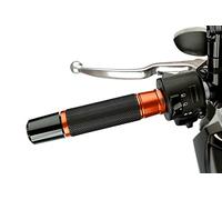 Puig Handgrip Hi-Tech Ascent 6326T for Aprilia Tuono 125 17'-18', BMW C650 Sport 16'-18', Orange