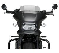 Puig Handlebar Fairing Fury with ABE Sportster S with large windshield