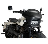 Puig Handlebar Fairing Fury with ABE Sportster S with small windshield