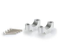 Puig Handlebar Risers 20mm Rise Slvr BMW R 1200 GS/R 1250 GS Inc. Adv
