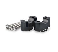 PUIG Handlebar Risers For BMW F900 GS 2024-2025 Black 22183N