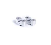 PUIG Handlebar Risers For Yamaha Tracer 7 23-24 Silver 3671P