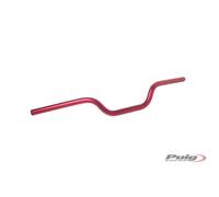 PUIG Hi-Tech Clip-On Handlebar Tubes Red - Diameter 22mm