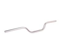 PUIG HI-TECH CYLINDRICAL HANDLEBARS SILVER COLOR - Diameter: 22mm-6242P