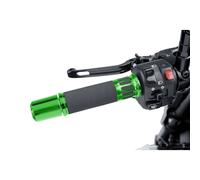 PUIG HI-TECH Racing Handlebar Grips Green - Length: 123 mm