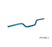 PUIG Hi-Tech Slotted Handlebar Grips Blue - Diameter: 22mm