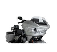 Puig 22107W High-Road Sport Windshield - Aerodynamic Protection and Sporty Design for Harley Davidson Road Glide FLTRX 2024, Clear