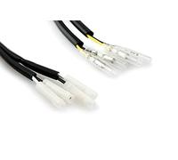 Puig Indicator Connectors Leads Universal 9772N, Black