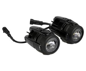 Puig LED auxiliary fog light BLACK, PAIR