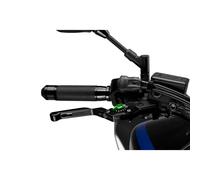 PUIG LEVER 3.0 EXTENDABLE AND FOLDING BRAKE WITH BLACK CENTRAL BODY BLACK EXTENS