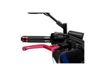 PUIG LEVER 3.0 FIXED RED BRAKE AND ORANGE SELECTOR