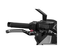 Puig Moto Motorcycle Motorbike 4.0 Lever Black Fixed Front Brake/Right Hand Red